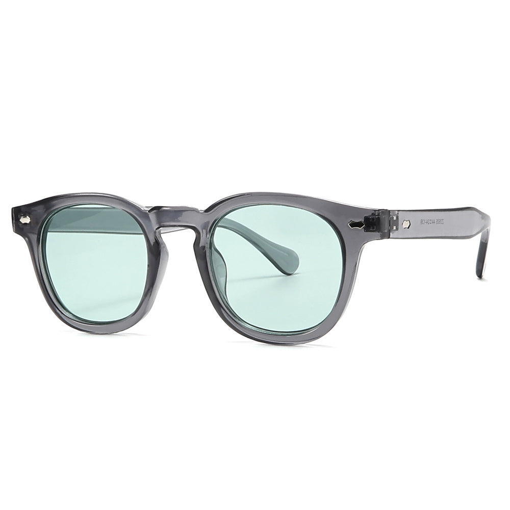 Simple Round Rim Sunglasses – Stylish Sun Protection