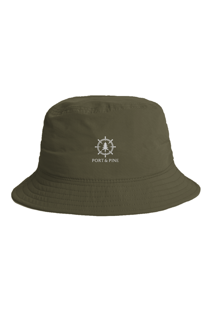 Port Pine Nylon Bucket Hat