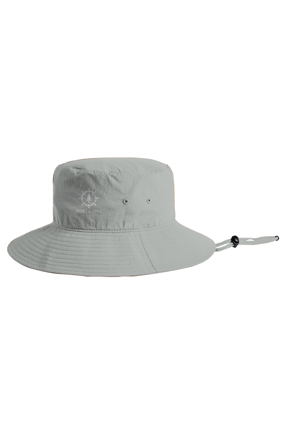 Port Pine Nylon Wide Brim Bucket Hat