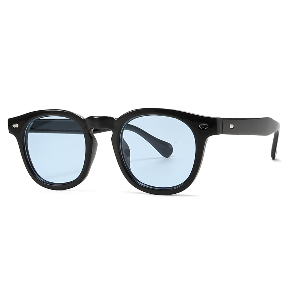 Simple Round Rim Sunglasses – Stylish Sun Protection