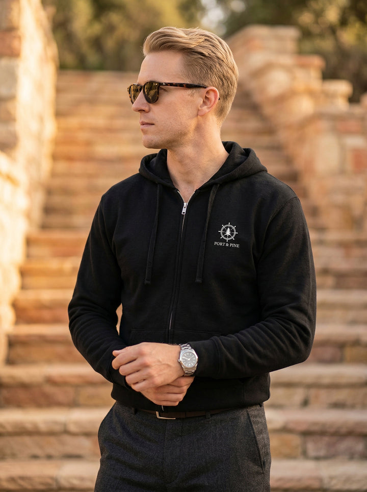 Port & Pine Zip Up Hoodie