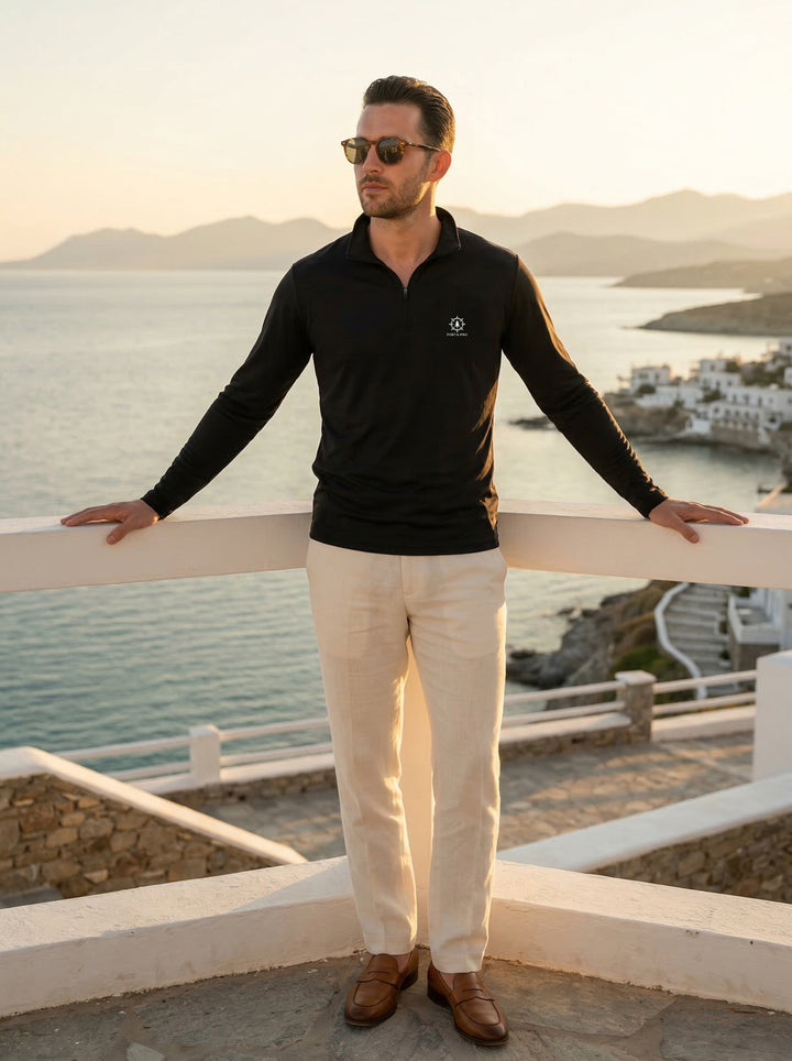 Port & Pine Mens Quarter-Zip