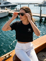Port & Pine Womens crop tee