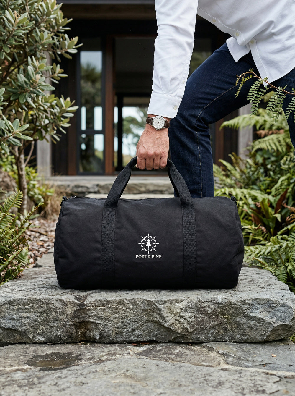 Port & Pine Canvas Duffel Bag