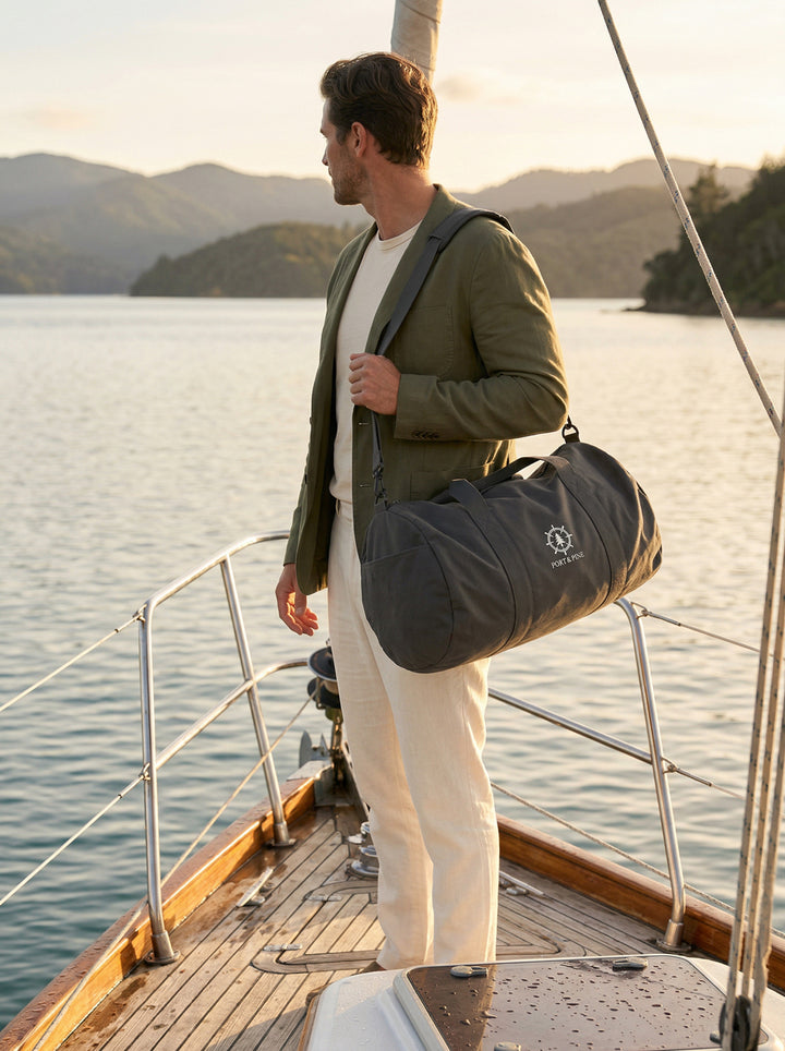 Port & Pine Canvas Duffel Bag
