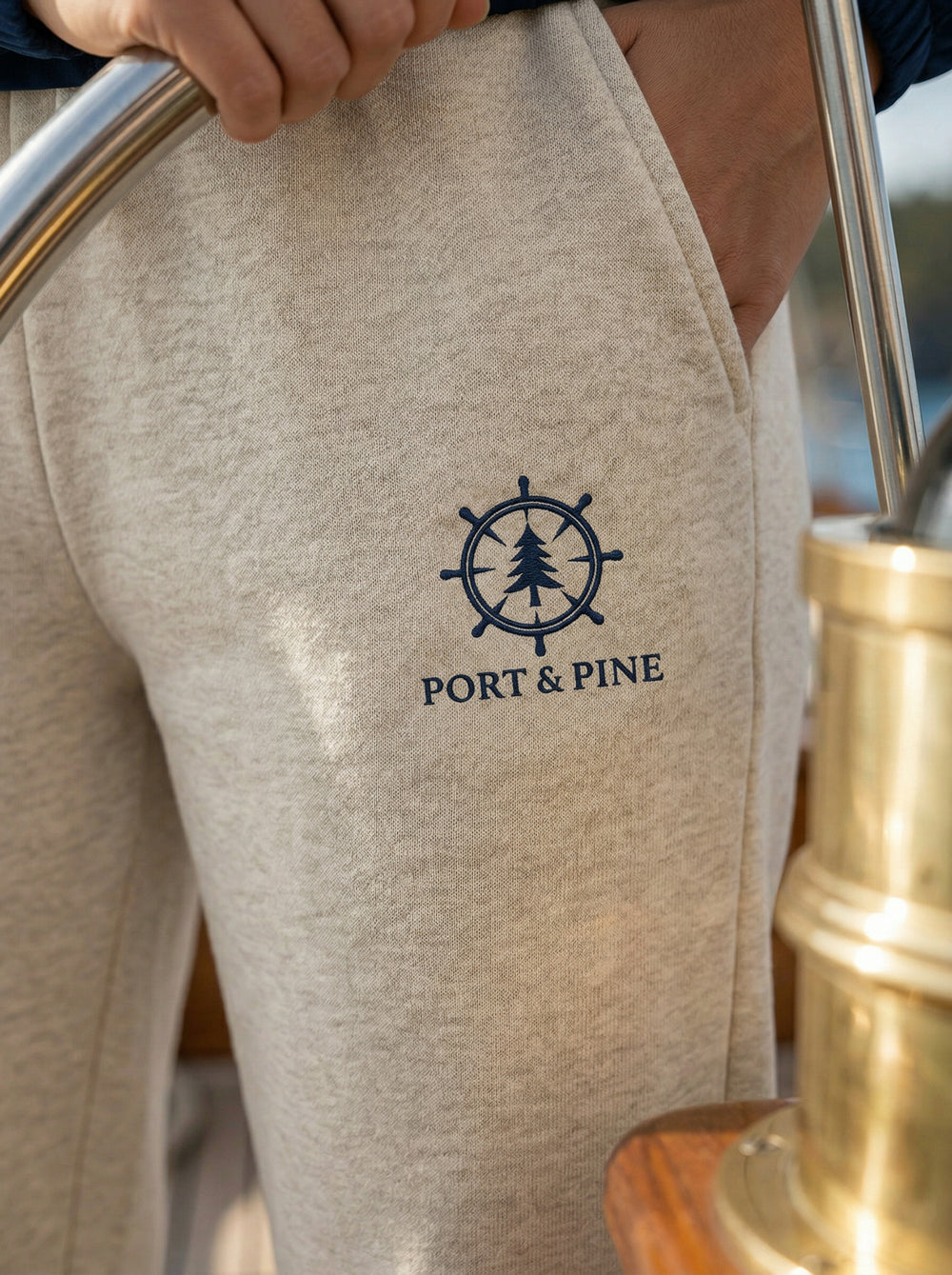 Port & Pine Womens Relax Track Pants