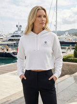 Port & Pine Lightweight Crop Hoodie