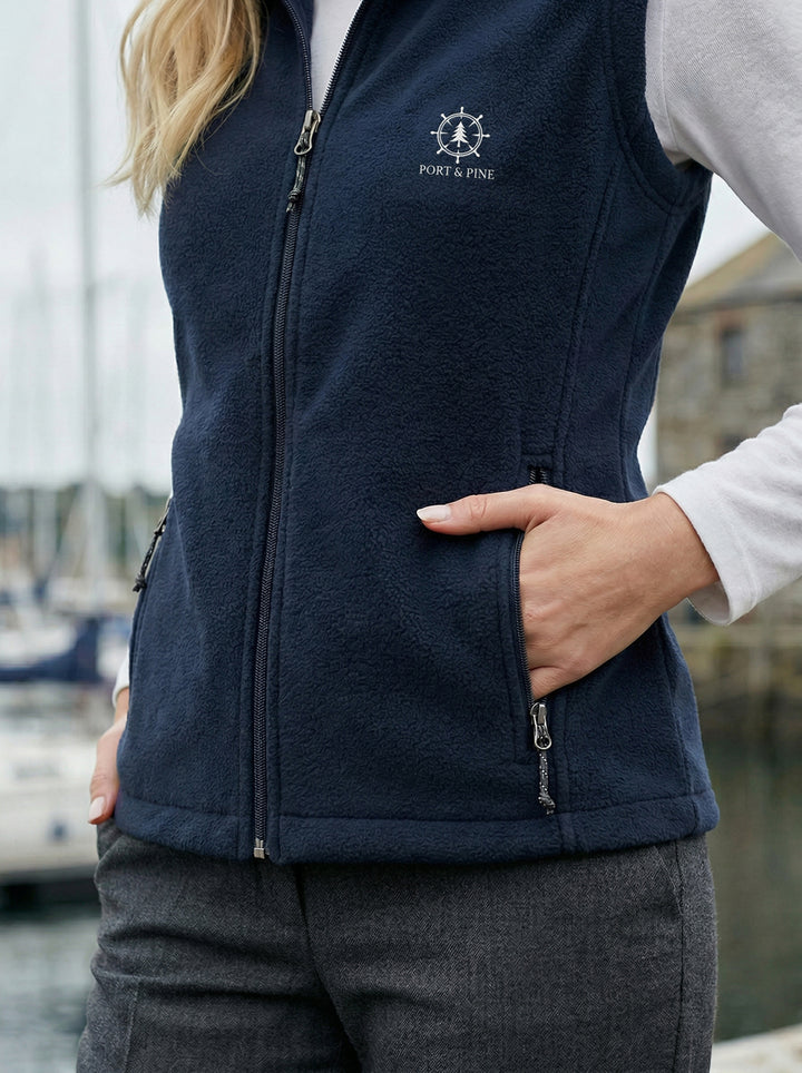 Port & Pine Womens Value Fleece Vest